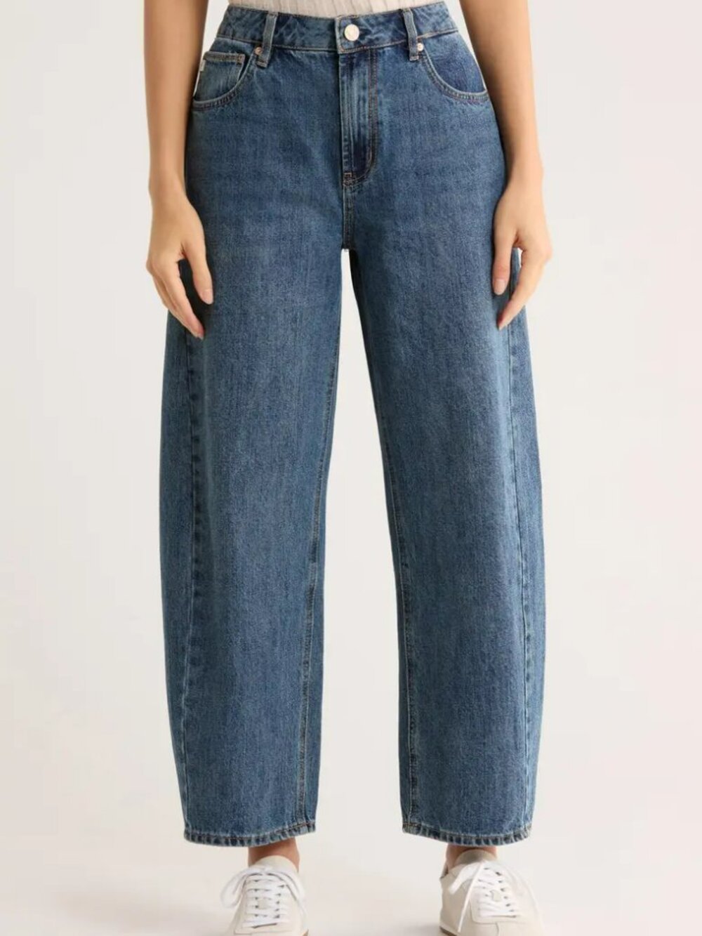 NEW! SEVEN 7 ST JAMES BARREL ANKLE JEANS SZ 10